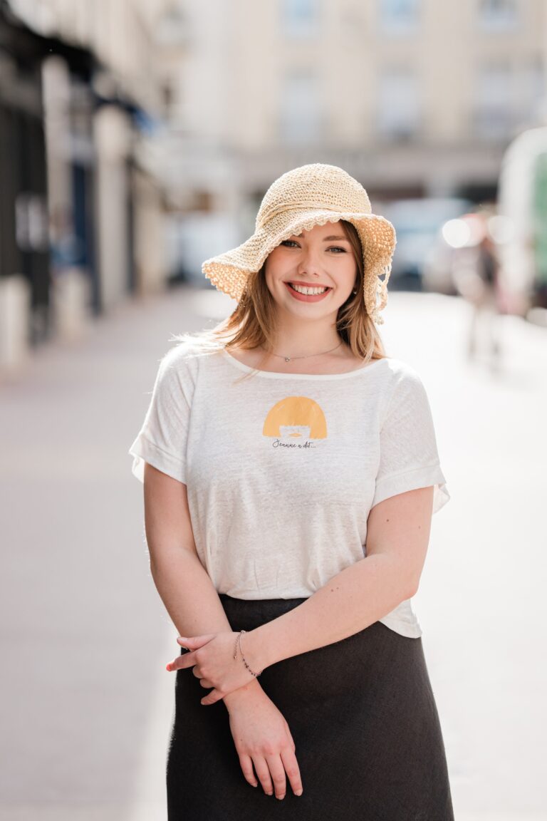Jeanne a dit - T-shirt femme en lin
