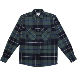 Tricots Marcel - La Chemise Montagnarde – Vert Bleu