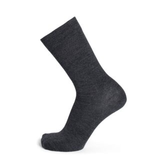 Maison Broussaud - Les Intemporelles – chaussettes homme – laine anthracite