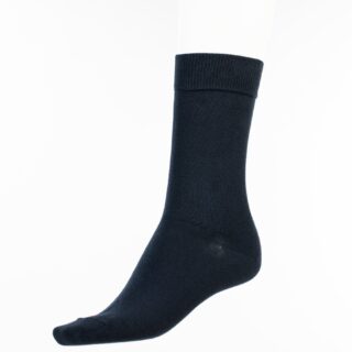 Maison Broussaud - Les unies – chaussettes homme – coton marine