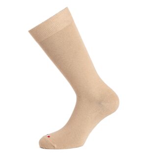 Maison Broussaud - Les unies – chaussettes homme – coton beige
