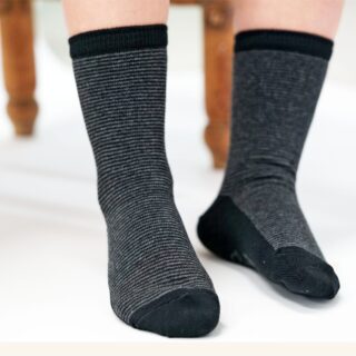 Maison Broussaud - Les Millerayes – chaussette enfant – coton noir