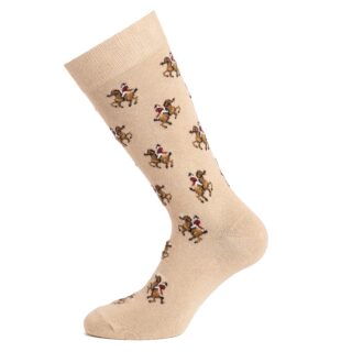 Les Cavaliers – chaussettes homme – coton granit par la marque Maison Broussaud Maison Broussaud - Les Cavaliers – chaussettes homme – coton granit