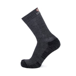 Chaussettes de randonnée hautes – Broussaud Sport – laine anthracite par la marque Maison Broussaud Maison Broussaud - Chaussettes de randonnée hautes – Broussaud Sport – laine anthracite