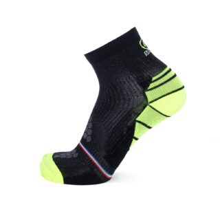 Maison Broussaud - Chaussettes running – Broussaud Sport – noir-jaune