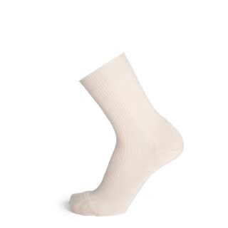 Les non-comprimantes – chaussettes homme – coton beige par la marque Maison Broussaud Maison Broussaud - Les non-comprimantes – chaussettes homme – coton beige