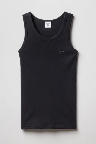 Tricots Marcel - Le Véritable Débardeur Femme Marcel – Charbon Noir
