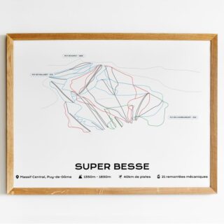 The Post Trace - Affiche Station Super Besse