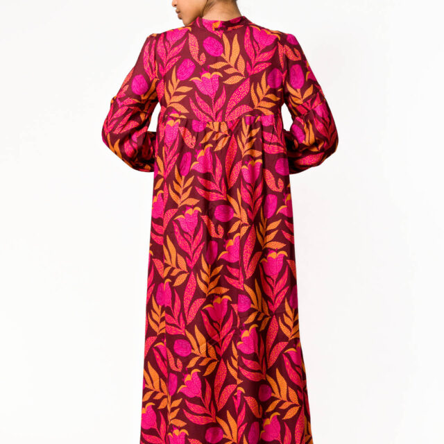 Nevice - Robe midi à fleurs