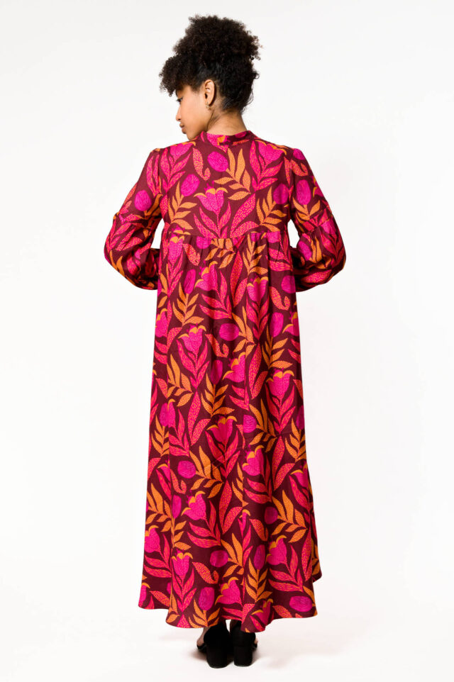 Nevice - Robe midi à fleurs