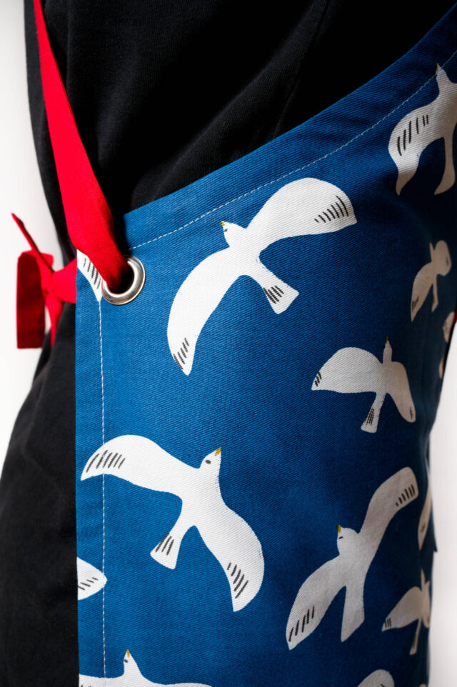 Nevice - Tablier bleu