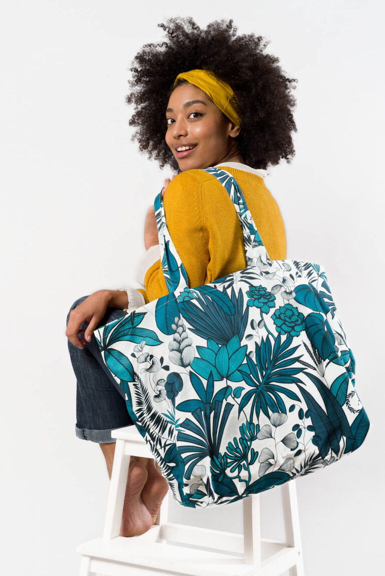 Nevice - Sac réversible bleu