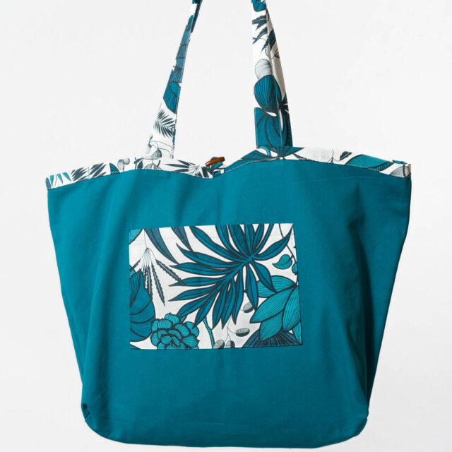 Nevice - Sac réversible bleu