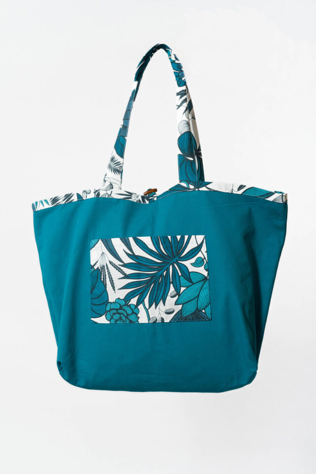 Nevice - Sac réversible bleu