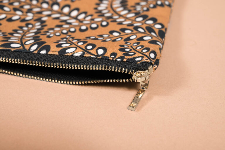 Nevice - Pochette zippée fleurie