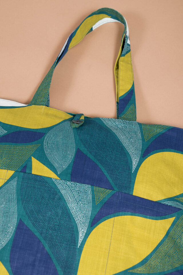 Nevice - Sac à cabas vert citron