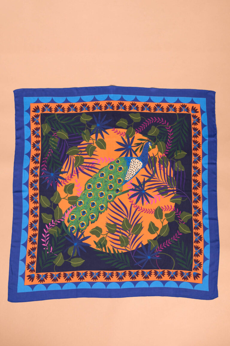 Nevice - Foulard paon