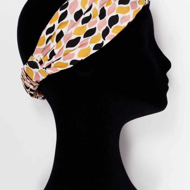 Nevice - Bandeau de cheveux rosé
