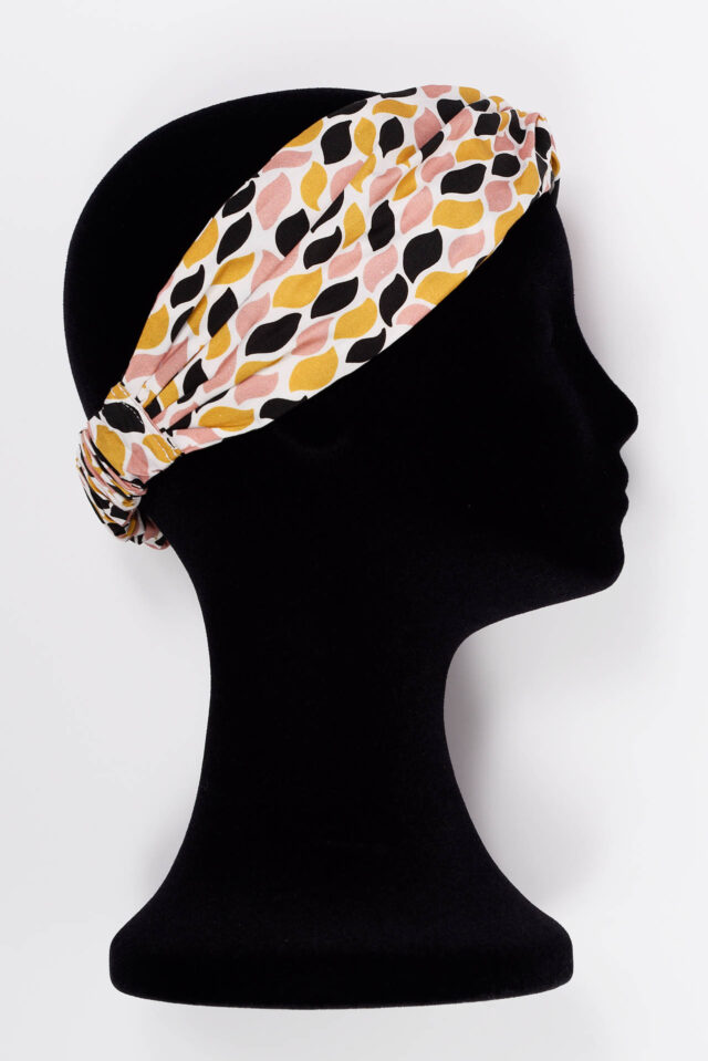 Nevice - Bandeau de cheveux rosé