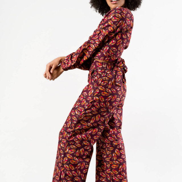 Nevice - Ensemble pantalon marron