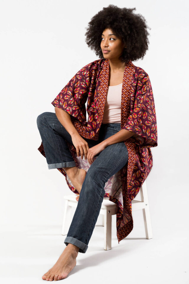 Nevice - Kimono marron