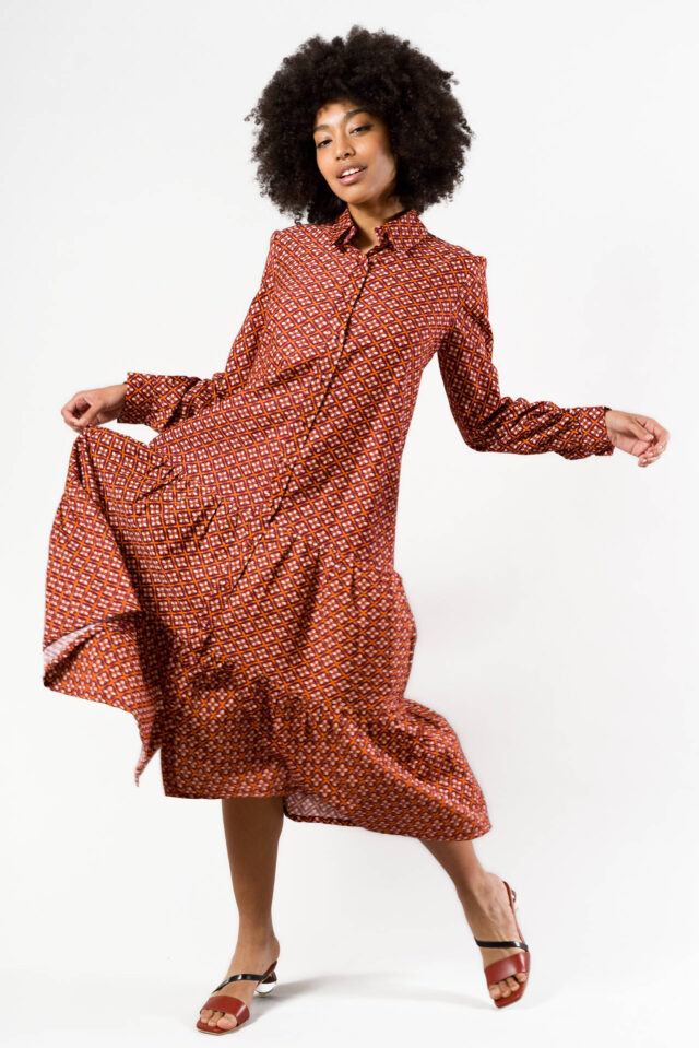 Nevice - Robe à manches longues