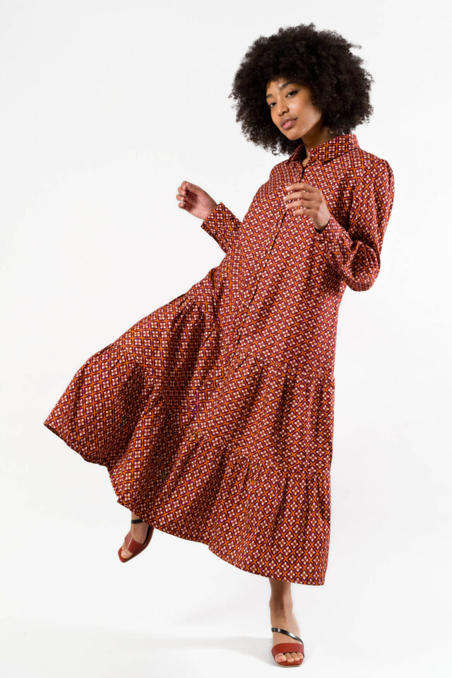 Nevice - Robe à manches longues