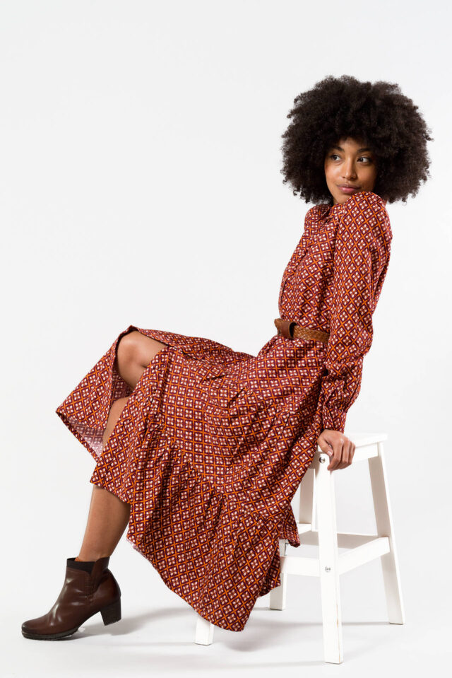 Nevice - Robe à manches longues