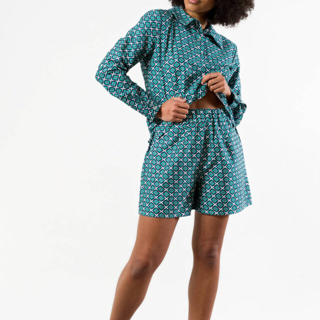 Nevice - Ensemble blouse & short