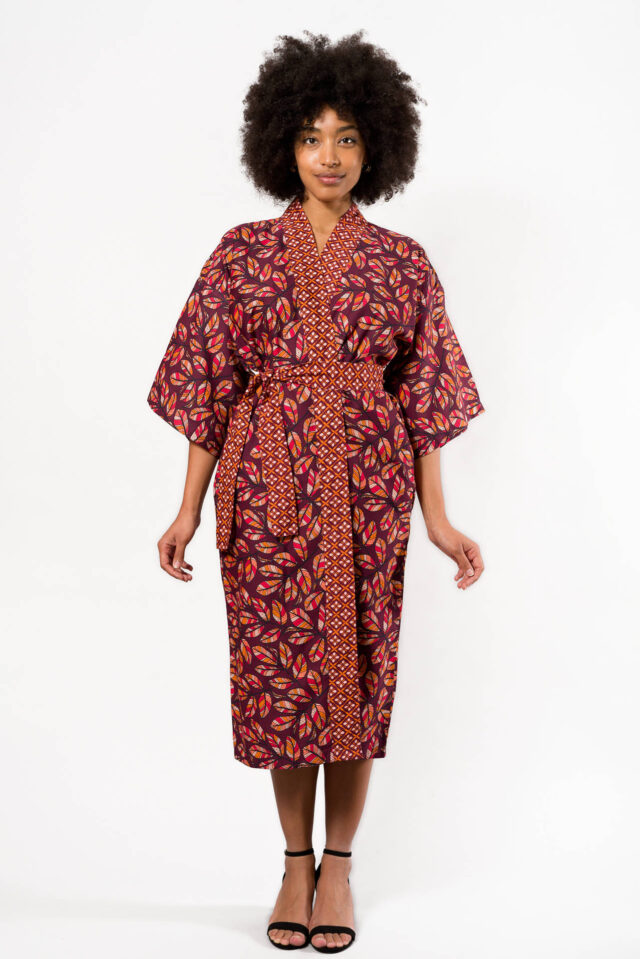 Nevice - Kimono marron