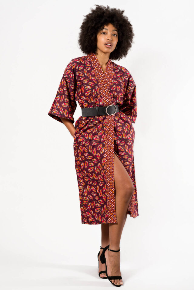 Nevice - Kimono marron