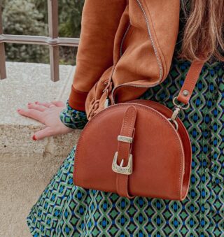 Sac en Cuir Marron – Nathalie Taille S par la marque Maison Rottier Maison Rottier - Sac en Cuir Marron – Nathalie Taille S