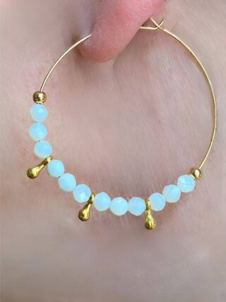 MAISON MALLOW - Boucles d'Oreilles Chloé en nacre