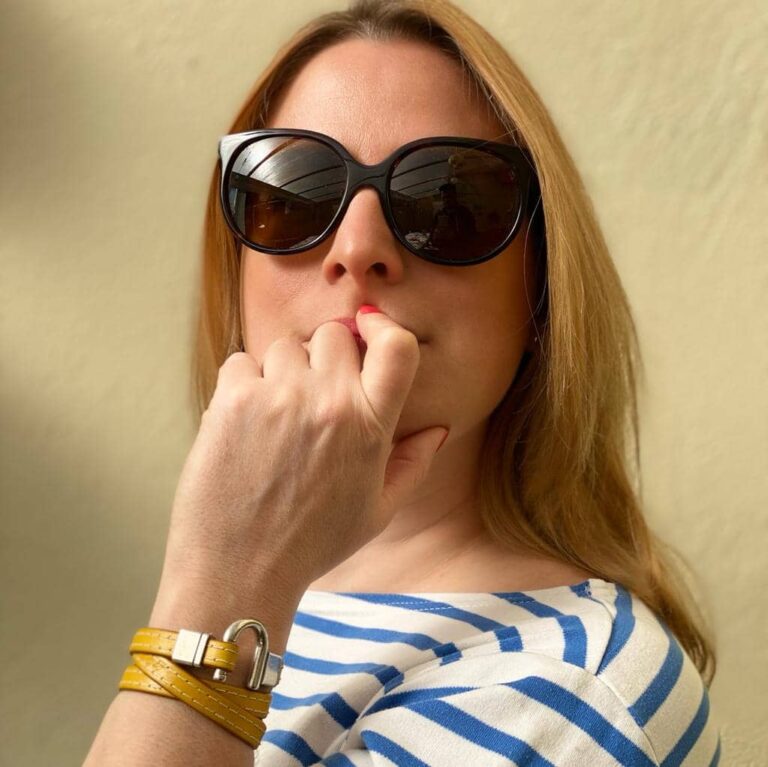 Maison Mallow - Bracelet en cuir Jaune Moutarde et fermoir Argent