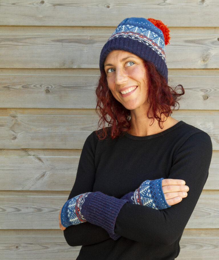 Ardelaine - Bonnet à motifs en laine