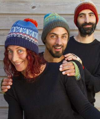 Ardelaine - Bonnet à motifs en laine