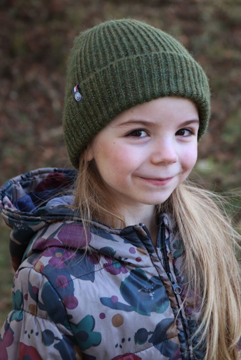 maison-bonnefoy - Bonnet Natacha enfant – Peau pailleté