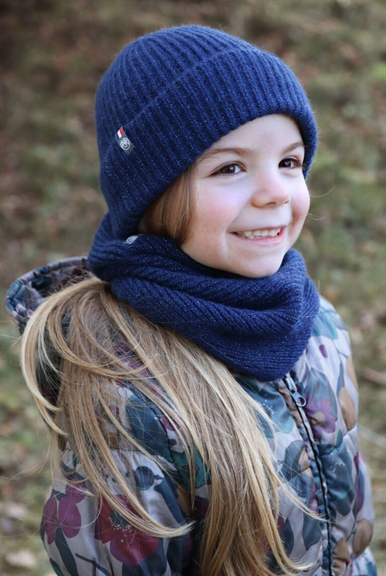 maison-bonnefoy - Bonnet Natacha enfant – Peau pailleté