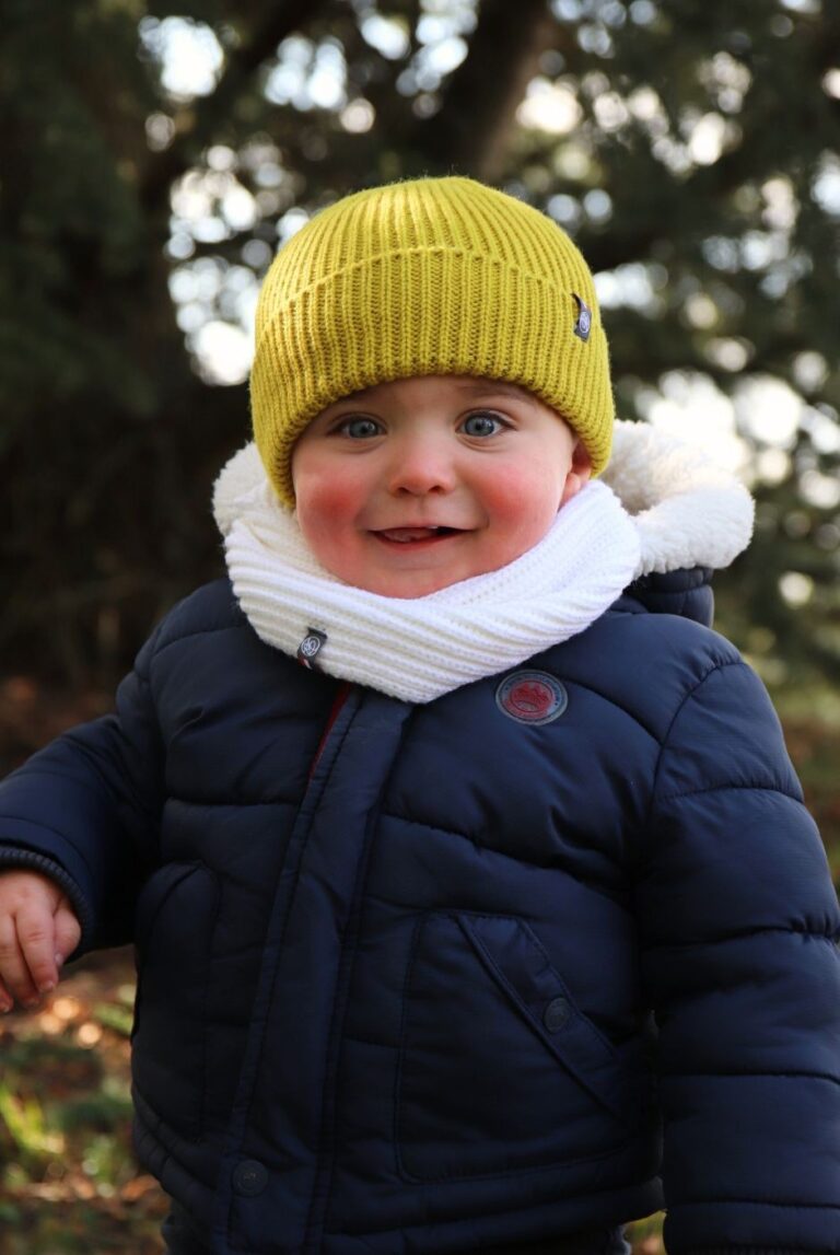 Maison Bonnefoy - Bonnet Perinne enfant Citron 1/3 ans