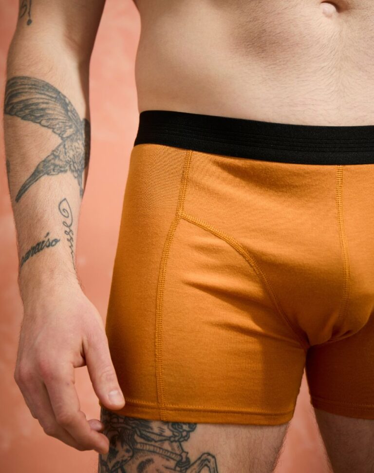 Lemahieu - Boxer coton modal - Mordore - Homme