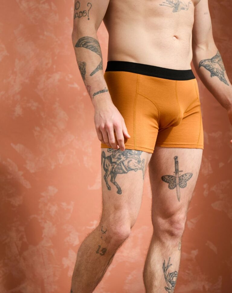 Lemahieu - Boxer coton modal - Mordore - Homme