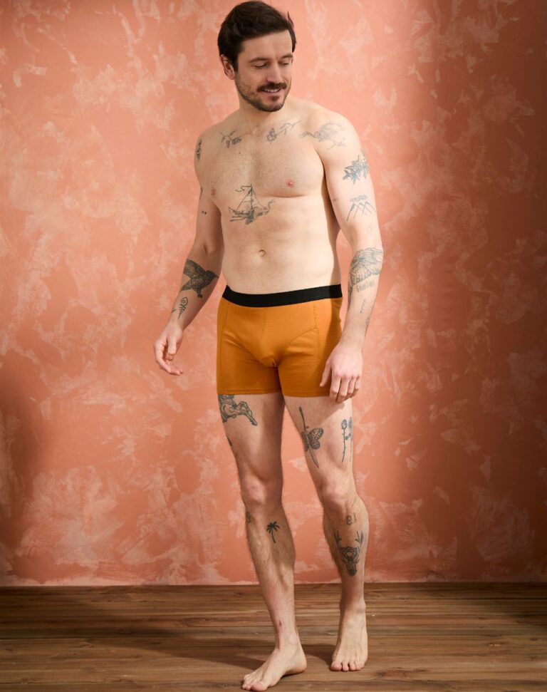 Lemahieu - Boxer coton modal - Mordore - Homme