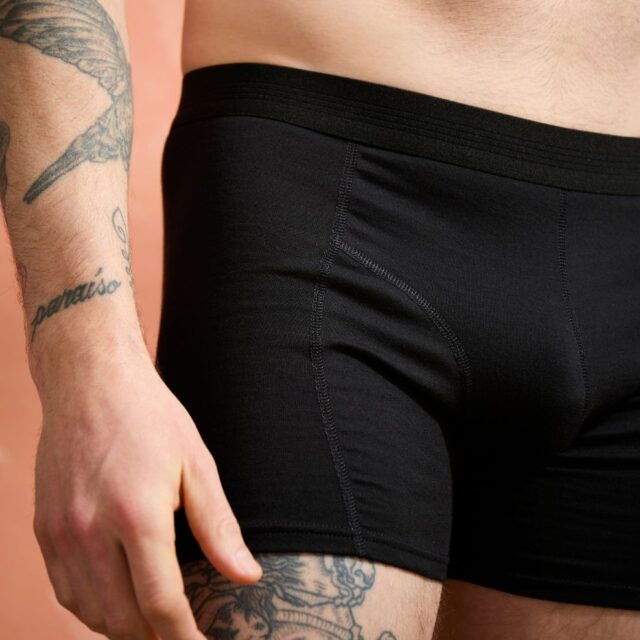 Lemahieu - Boxer coton modal - Noir - Homme