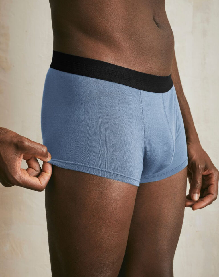 Lemahieu - Boxer court en Coton BIO - Bleu océan - Homme