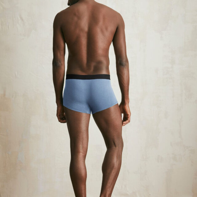 Lemahieu - Boxer court en Coton BIO - Bleu océan - Homme