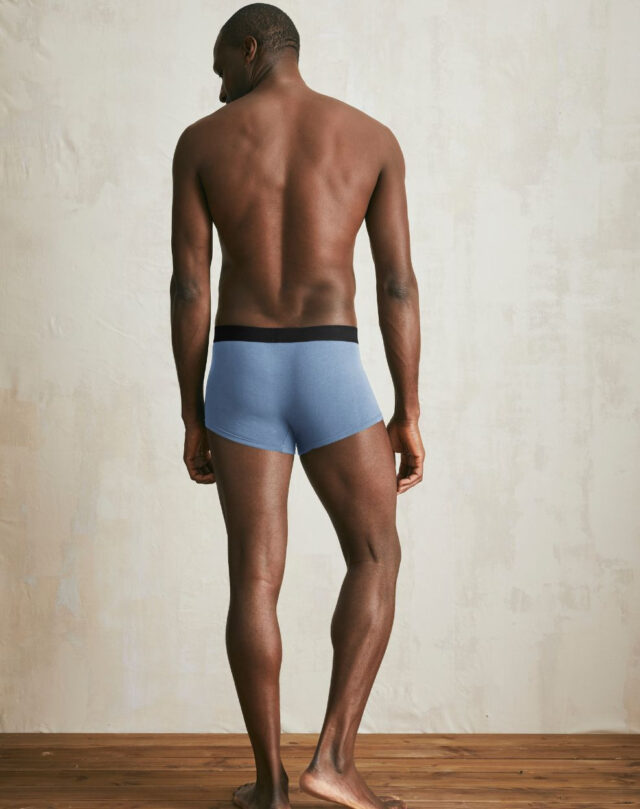 Lemahieu - Boxer court en Coton BIO - Bleu océan - Homme