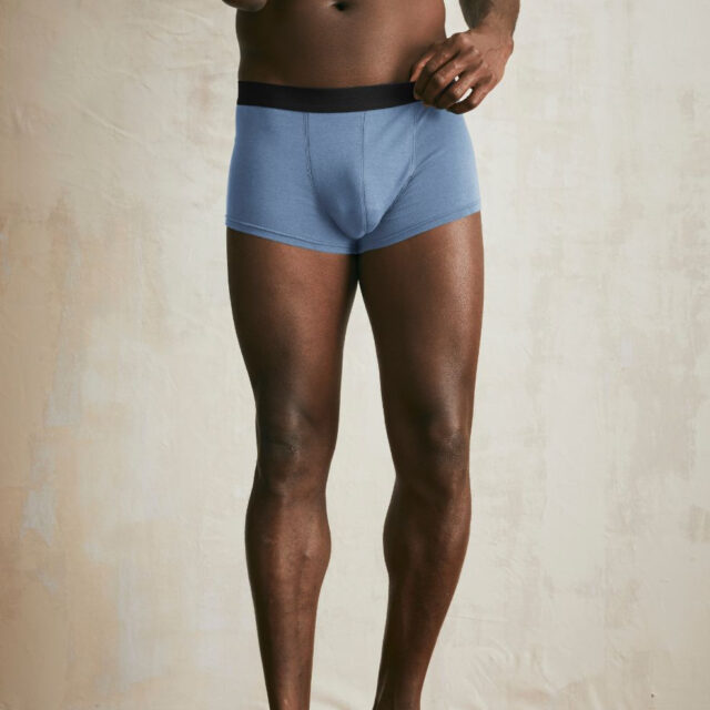 Lemahieu - Boxer court en Coton BIO - Bleu océan - Homme