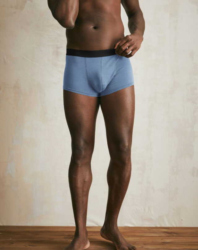 Lemahieu - Boxer court en Coton BIO - Bleu océan - Homme