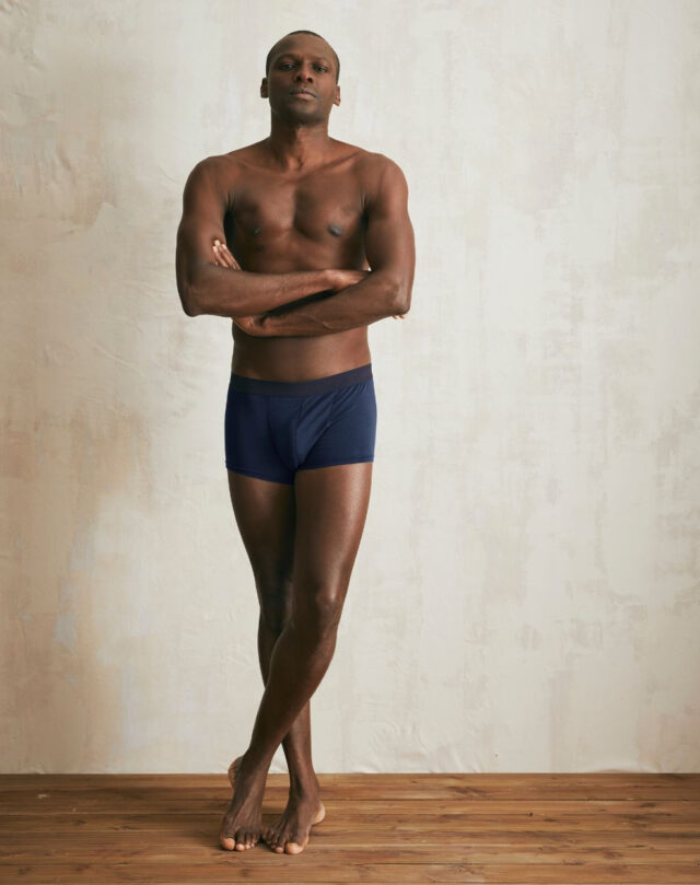 Lemahieu - Boxer court en Coton BIO - Bleu Minuit - Homme