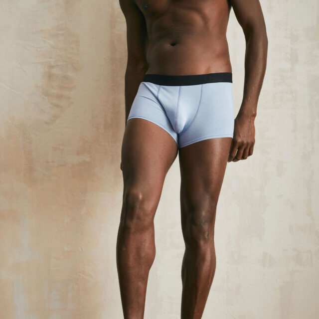Lemahieu - Boxer court seconde peau - Bleu - Homme